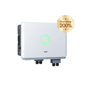SAJ H2 Hybrid HV 5.0kW Single Phase 2 MPPT w/Wi-Fi w/DCI w/In-built Backup w/Meter (H2-5K-S2)