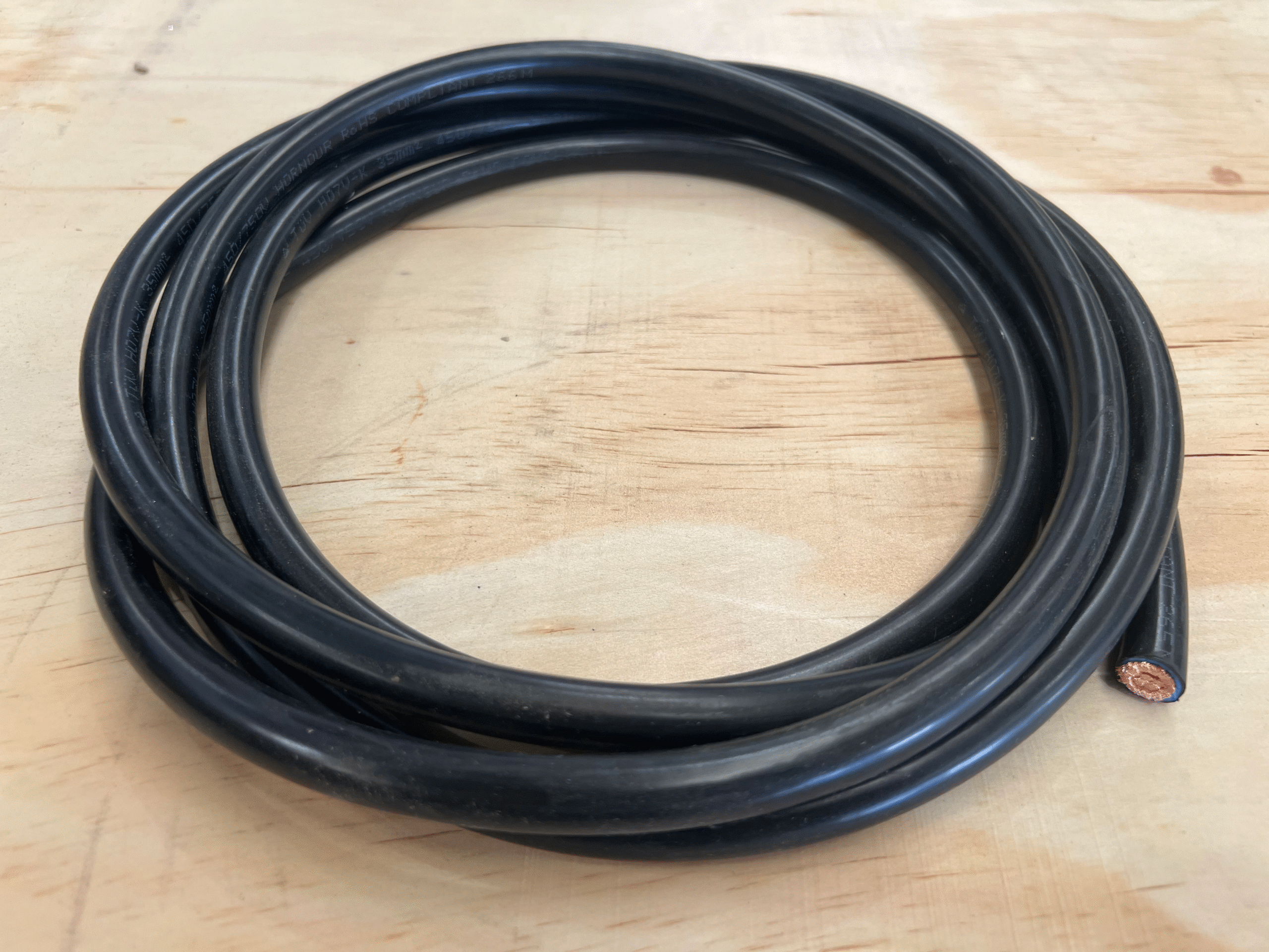 Hornour Battery Cable 35mm2 RED, D=11.7mm