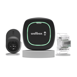 -Pulsar Max Single Phase 7.4kW [PLP2-0-2-2-9-002], 5m cable, Type 2 connector- Single Phase Clamp Meter up to 100A- Cable Dock